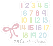 Load image into Gallery viewer, Numbers Plaque - Preset Colours