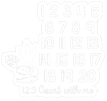 Load image into Gallery viewer, Numbers Plaque - Preset Colours