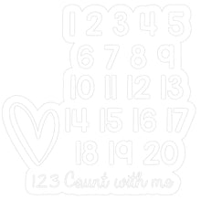 Load image into Gallery viewer, Numbers Plaque - Preset Colours