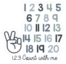 Load image into Gallery viewer, Numbers Plaque - Pick Your Own Colours