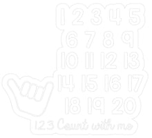 Load image into Gallery viewer, Numbers Plaque - Preset Colours