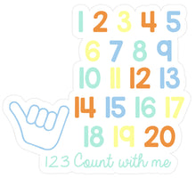 Load image into Gallery viewer, Numbers Plaque - Pick Your Own Colours