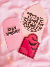 Load image into Gallery viewer, Trick Or Treat Tombstone