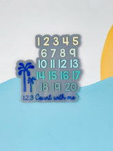 Load image into Gallery viewer, Numbers Plaque - Pick Your Own Colours