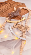 Load image into Gallery viewer, Rocking Horse Ornament - First Christmas