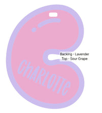 Load image into Gallery viewer, Bubble Letter Tags