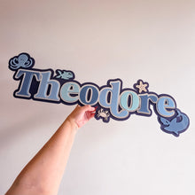 Load image into Gallery viewer, Triple Layer Rainbow Name - Under The Sea