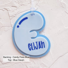 Load image into Gallery viewer, Bubble Letter Tags