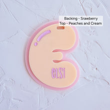 Load image into Gallery viewer, Bubble Letter Tags