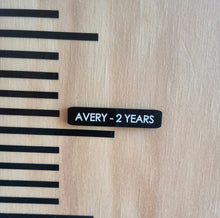 Load image into Gallery viewer, Acrylic Height Chart Marker