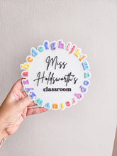 Load image into Gallery viewer, Rainbow Classrom Sign
