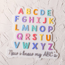 Load image into Gallery viewer, Alphabet Plaque - Preset Colours
