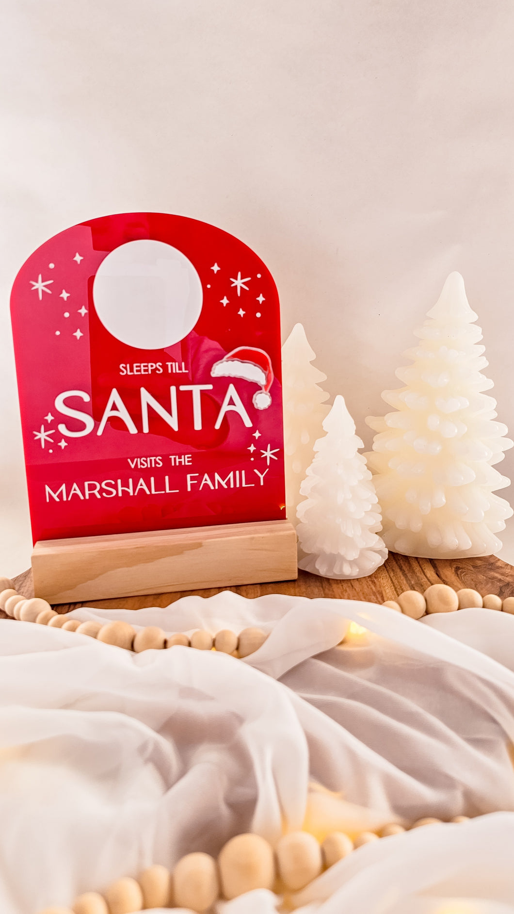 Sleeps Till Christmas Arch
