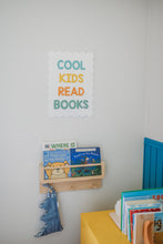 Load image into Gallery viewer, Cool Kids Read Books Wavy Plaque
