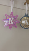 Load and play video in Gallery viewer, Starburst Snowglobe Ornament
