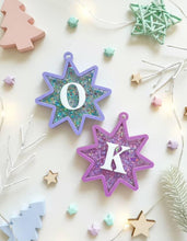Load image into Gallery viewer, Starburst Snowglobe Ornament
