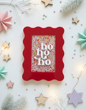 Load image into Gallery viewer, Snowglobe Colour Pop Frame - Ho Ho Ho
