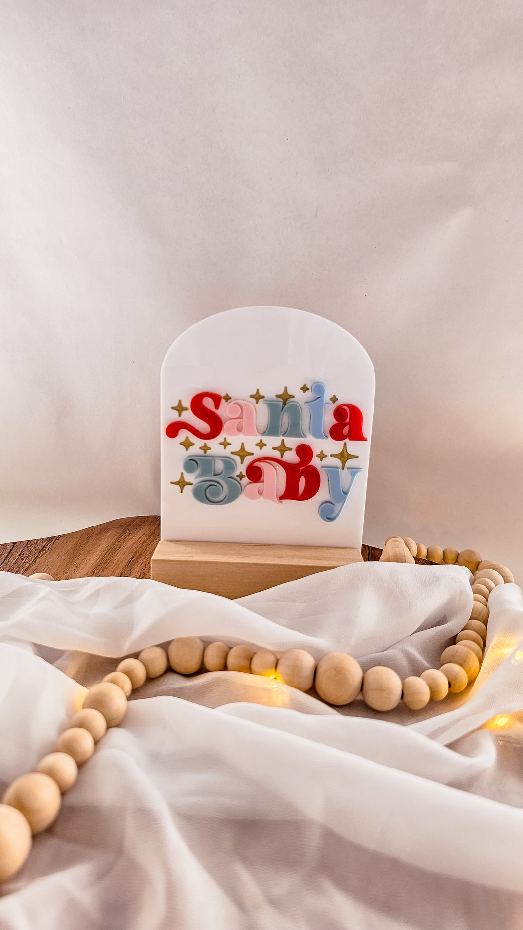 Santa Baby Christmas Arch