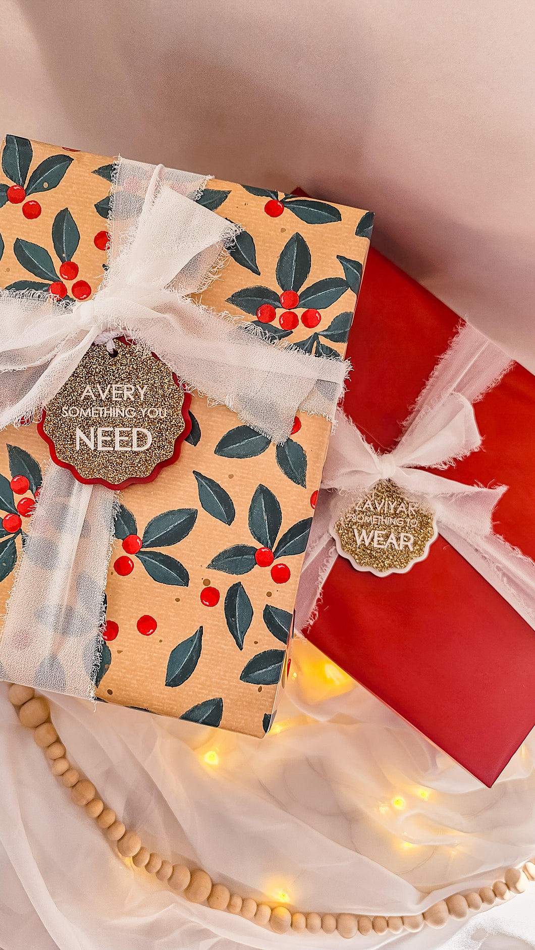 Wavy Mindful Tags