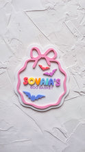 Load image into Gallery viewer, Bow Boo Basket Plaque
